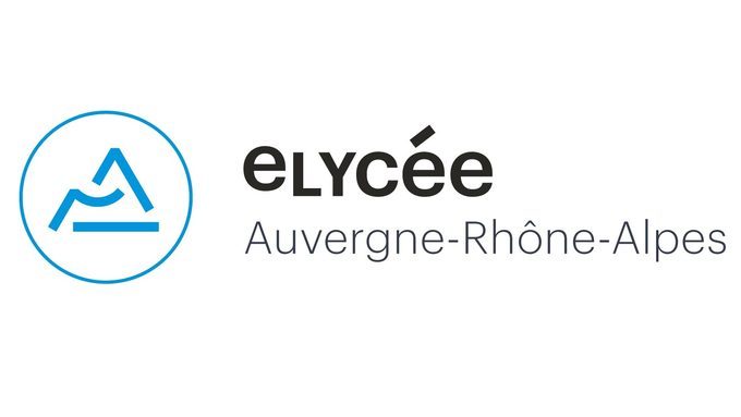 e-lycée Auvergne-Rhône-Alpes logo