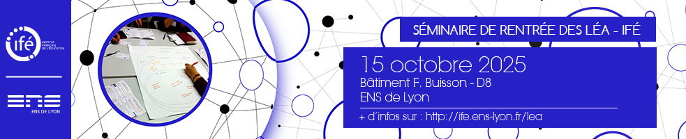 Bandeau séminaire de rentrée 2025