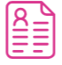Logo plaquette rose