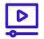 Image streaming  2025 Bleu sur blanc