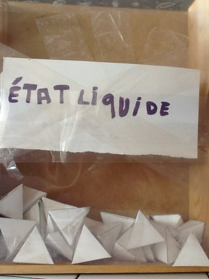 Tétraèdre Etat Liquide