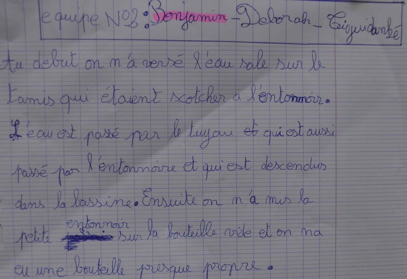 texte équipe 2b