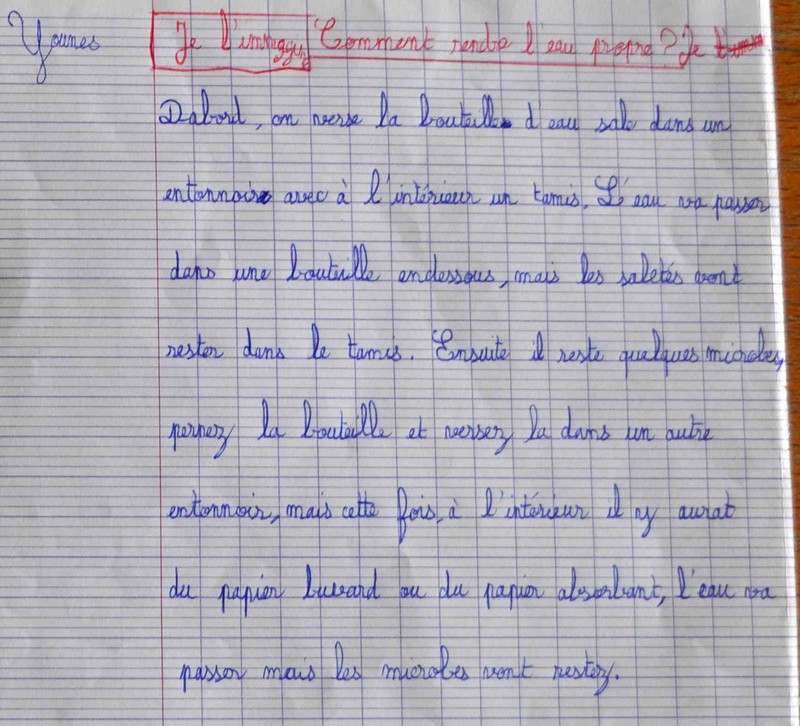 texte équipe 5 c 