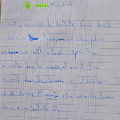 texte équipe 6 b