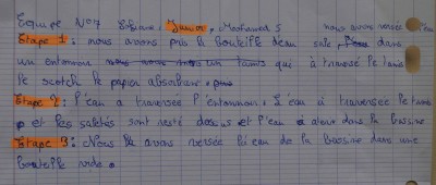 texte équipe 7 b