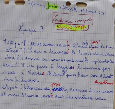 texte équipe 7 