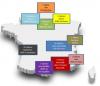 carte des classes concernées en France