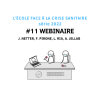 L'école face à la crise sanitaire : #11 Webinaire résultats d'enquêtes