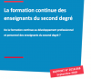 La formation continue des enseignants du second degré. Rapport des inspections générales (IGEN-IGAENR)