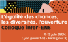 Hors-séries "Colloque Inter-ENS : L’égalité des chances, les diversités, l'ouverture" : #89 L'accès aux études supérieures au Québec : interview de Stéphane Moulin.